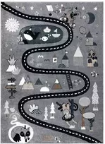 Kilimas 80 × 150 cm, pilkos spalvos BEO ROUTE