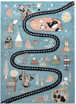 Kilimas 80 × 150 cm, mėlynos spalvos BEO ROUTE