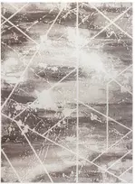 Kilimas 80 × 150 cm, kreminės ir baltos spalvos IONA