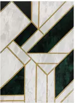 Kilimas ESTEMA MARBLE 3 spalvos buteliukas žalia 80x150 Hakano