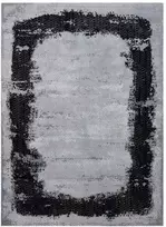 Kilimas 80 × 150 cm, pilkos spalvos IONA FRAME
