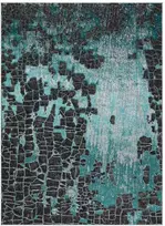 Kilimas 160 × 220 cm, žalia ir antracito spalvos WELLI
