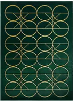 Dywan ESTEMA CIRCLES stiklinis butelis su nugarėle 160x220 Hakano