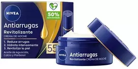 Nivea Anti-Arrugas 55 Crema Cuidado Revitalizante Noche, 50 ml