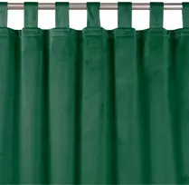 Homede Užuolaidos 400×300 cm, tamsiai žalia VELVET TAB