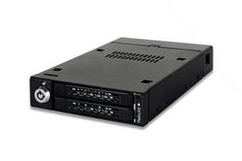 Icy Dock Backplane IcyDock 2x6.3cm SATA III in 1x3.5" RAID Controller