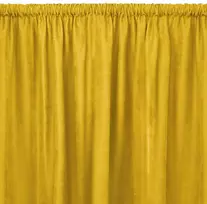 Homede Užuolaidos 560×300 cm iš čenilės garstyčių spalvos