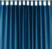 Homede Užuolaidos iš chenilio 280×175 cm INDYGO