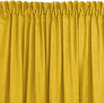 Homede Užuolaidos 280×245 cm garstyčių spalvos chenille