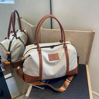 Short trip bag Women's light luggage bag Business trip Large capacity canvas handbag Travel fitness tote bag ruda