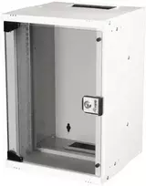 Equip Spinta E5682 E5682 sieninė spintelė 10" 09U 300x300mm stiklinės durys pilkos