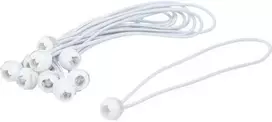 Bgs Technic Elastinių kilpų rinkinys tentams | su bumbulu | 270 mm / 10 vnt. (85525)