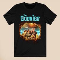 The Goonies Horror Island Adventure Men's Black T-Shirt Size S-5XL Unisex T-Shirt XXL