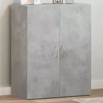 Spintelė dokumentams, betono, 60x32x77,5cm, apdirbta mediena