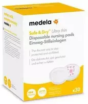 Medela Safe y Dry Ultra Thin Disposable įklotai į liemenėlę 30 vnt