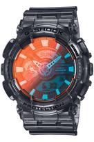 Casio BEACH TIME LAPSE serijos pilkas skeletinis laikrodis G-Shock GA-110TLS-8AJF vyriškas