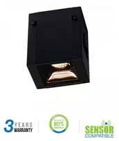 V-tac 1W akcentinis šviestuvas į magnetines sistemas, juodas, 4000K