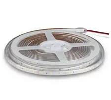 V-tac 5W/m LED juosta, 60LED/m, 12V, 4000K, IP65, 5 metrų ritė