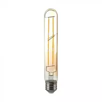 V-tac 6W LED filamentinė lemputė, E27, T30, gintaro sp., 2200K