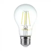 V-tac 6W LED filamentinė lemputė, E27, A60, 3000K