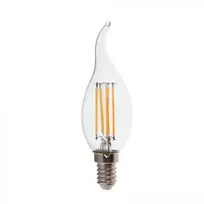V-tac 4W LED filamentinė lemputė, E14, žvakės formos, 4000K
