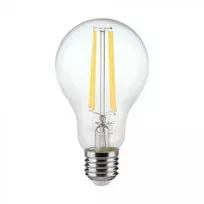 V-tac 12W LED filamentinė lemputė, E27, A60, 3000K