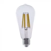V-tac 4W LED filamentinė lemputė, E27, ST64, 3000K