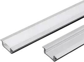 V-tac LED įleidžiamas profilis su dangteliu ir montavimo priedais, sidabro sp., 2m