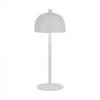 V-tac 3W LED įkraunamas stalinis šviestuvas, baltas, 3000/6000K, dimeriuojamas