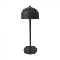 V-tac 3W LED įkraunamas stalinis šviestuvas, juodas, 3000/6000K, dimeriuojamas