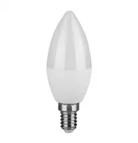 3,7W LED lemputė, E14, žvakės formos, 3000K, SAMSUNG LED chip