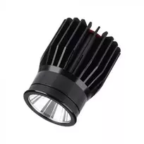 V-tac 18W LED modulis/įleidžiamas šviestuvas, juodas, 3000K