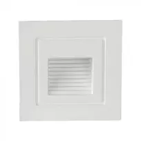 Bikuvalt 3W LED įleidžiamas šviestuvas laiptams, baltas, 3000K, IP65