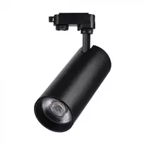 V-tac 40W LED šviestuvas į bėgelius, juodas, 3000/4000/6400K