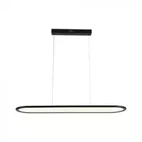 V-tac 24W LED pakabinamas šviestuvas, juodas, 3000K