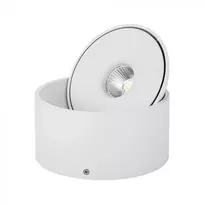 Lubinis šviestuvas V-tac 20W LED paviršinis šviestuvas, baltas, 3000-6400K