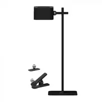 V-tac 3W LED įkraunamas stalo šviestuvas, juodas, 3000-6000K, dimeriuojamas