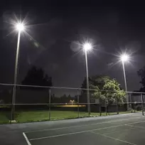 200W LED prožektorius, juodu korpusu, 6500K, SAMSUNG CHIP