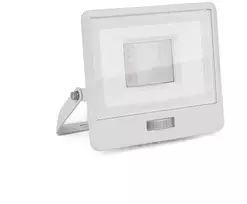 Samsung 30W LED prožektorius V-TAC, baltu korpusu, 6500K, su judesio davikliu