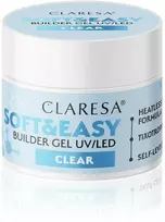 Activeshop Nago priauginimo gelis Claresa Soft&Easy Builder Gel Clear, 12 g
