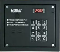 Laskomex CP-2503R juodas garso skydelis su RFID raktų skaitytuvu