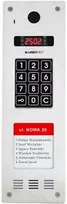 Laskomex Laskomex CP-2533NR-040 Siaura vertikali garso skydelis, nerūdijantis plienas, su RFID skaitytuvu ir ILGESNIu nuomininkų sąrašu (suderinamas su KAM3-1 moduliu)
