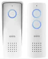 Eura ADP-80A3 bevielis domofonas, baltas