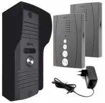INTERPHONE 'EURA' ADP-51A3 'DIFESA' - 1 šeima, 2 unifonai, domofonas, grafitas