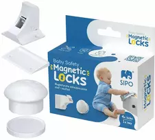 SIPO apsauga stalčiams durelėms magnetinė 4 vnt SBS-M4