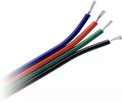 Orno Przewód, RGB LED juostų kabelis, 4x0.35mm2, 25m