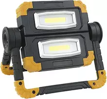 Orno GEMINIX LED 2x10W, nešiojamas darbinis žibintas su baterija, 1200lm, IP44, 4000K, 5000mAh