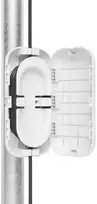 Ubiquiti UACC-Fiber-SR-Kit | Lauko korpusas šviesolaidinių kabelių išdėstymui ir atleidimui | 189 x 95 x 48 mm