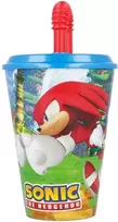 Stor Puodelis su šiaudeliais 430 ml Sonic