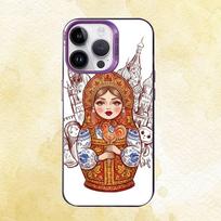 Matryoshka Case iPhone 17 16e 16 15 14 13 12 11 Pro Max X XR XS MAX 8,7 Air Plus Back Cover iPhone16pro